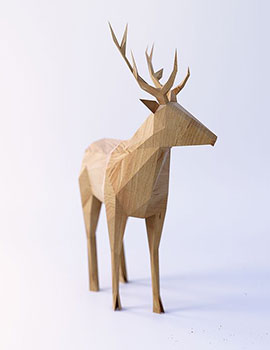 Holiday wooden gift